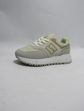 Buty sportowe damskie na płaskim (36-41) LY109 BEIGE
