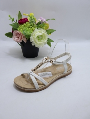 Sandały damskie na płaskim (36-41) FY7001 WHITE