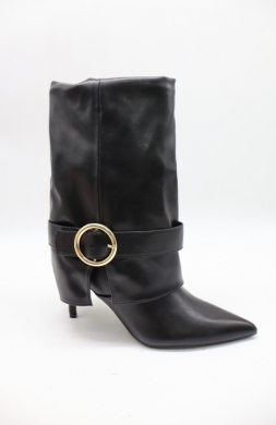 Kozaki damskie na szpilce (36-41) X8435 BLACK