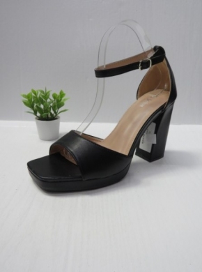 Sandały damskie na obcasie (36-41) H8-293 BLACK