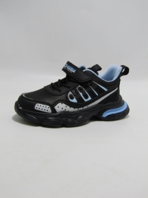 Buty sportowe chłopięce (31-36) C001 BLACK/BLUE