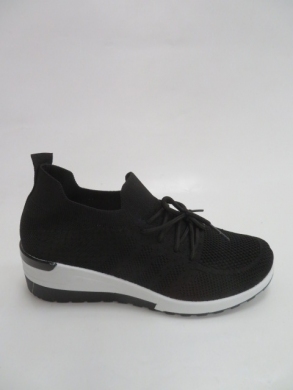 Sportowe Damskie na koturnie (36-41) 2967 BLACK