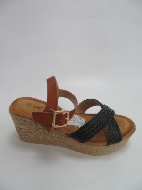 Sandały Damskie na koturnie (36-41) A-9 BLACK