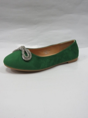Baleriny damskie (36-41) ZA19 GREEN