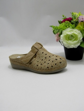 Klapki damskie na koturnie (36-41) 21208-10 YELLOW