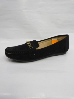 Mokasyny damskie na płaskim (36-41) LE-552 BLACK