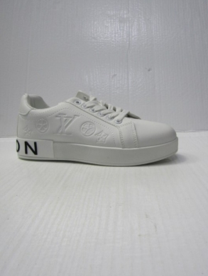Buty sportowe damskie na płaskim (36-41) MB151-1 WHITE/WHITE