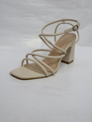 Sandały damskie na obcasie (36-41) H21-112 BEIGE
