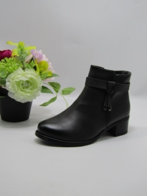 Botki damskie ocieplane na obcasie (36-41) 61722 GR
