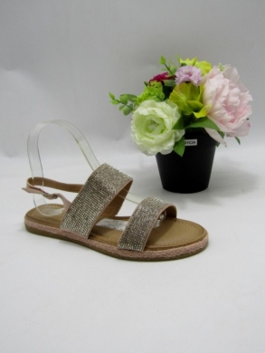 Sandały damskie na płaskim (36-41) P3012-02 PINK