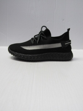 Buty sportowe damskie na płaskim (36-41) Y663-1 BLACK