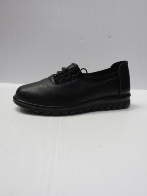Półbuty damskie na płaskim (36-41) X8108 BLACK