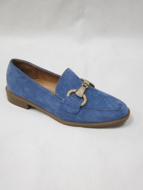 Mokasyny damskie na płaskim (36-41) T545 BLUE