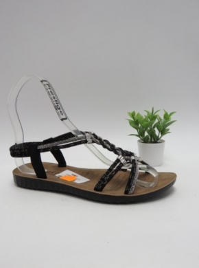 Sandały damskie na płaskim (36-41) FY6950 BLACK