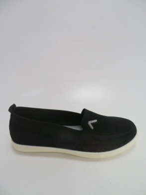 Tenisówki damskie na płaskim (36-41) YK55-1 BLACK