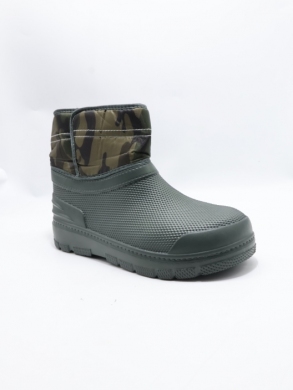 Kalosze męskie ocieplane (41-47) H307-4 OLIVE/CAMO