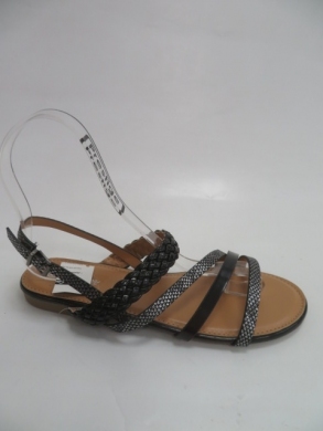 Sandały damskie na płaskim (36-41) L-951 BLACK