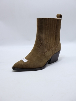 Botki damskie na obcasie (36-41) NC1139K CAMEL