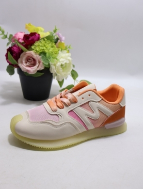 Buty sportowe damskie na płaskim (36-41) ALLS-18 ORANGE