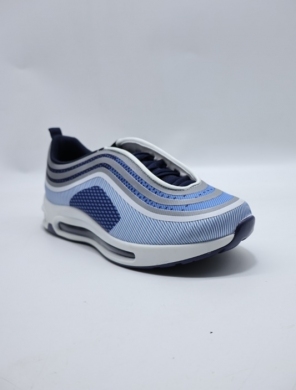 Buty sportowe damskie na płaskim (36-41) B951-2 WHITE NAVY