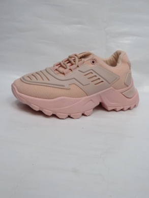 Buty sportowe damskie na płaskim (36-41) DG01 PINK