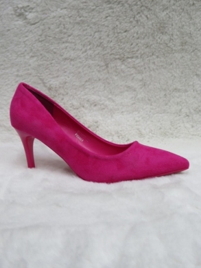 Czółenki damskie na szpilce (36-41) OC102 FUCHSIA