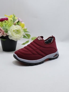 Buty sportowe damskie ocieplane (36-41) FSL-1 WINE/RED