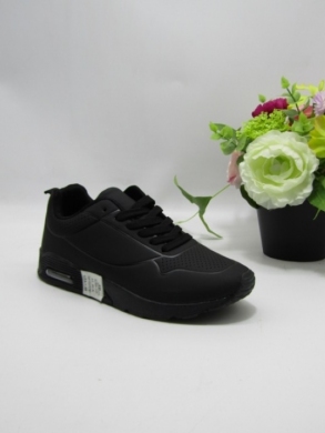 Buty sportowe damskie na płaskim (36-41) 8286-1D ALLBLACK