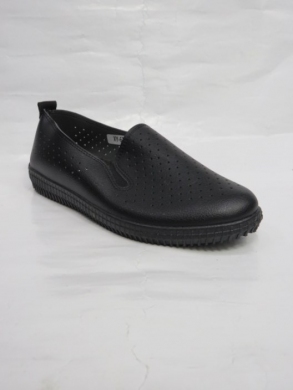 Półbuty damskie na płaskim (36-41) XY615 ALLBLACK