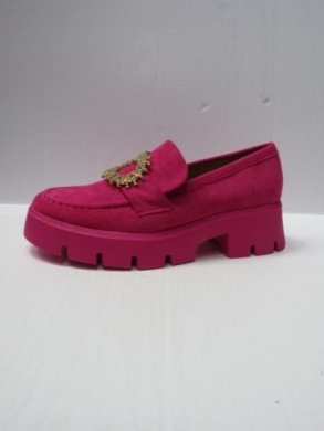 Mokasyny damskie na płaskim (36-41) G1709 FUXIA