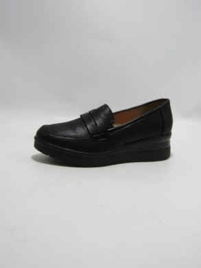 Półbuty damskie na koturnie (36-42) 2141-1 BLACK