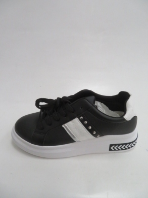 Trampki damskie na koturnie (36-41) LA129 BLACK