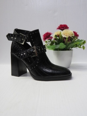 Botki damskie na obcasie (36-41) A653 BLACK