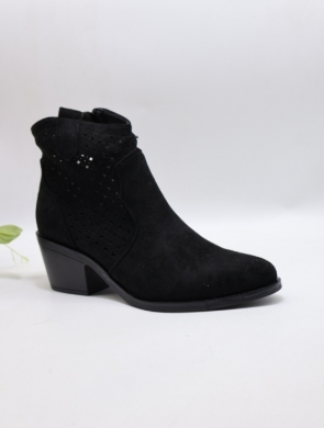 Botki damskie na obcasie (36-41) H260 BLACK