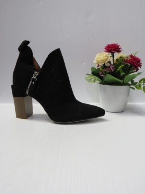 Botki damskie na obcasie (36-41) A8806 BLACK