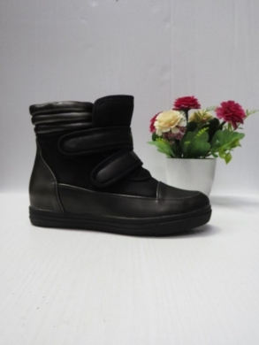 Botki damskie na płaskim (36-41) 3319-019 BLACK