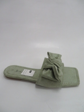 Klapki damskie na płaskim (36-41) LS-97 GREEN