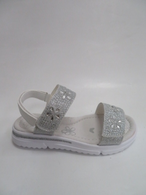 Sandały dziewczęce (31-36) AB58 SILVER