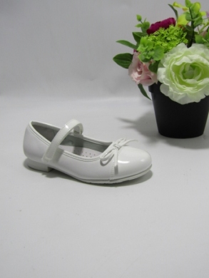 Baleriny dziewczęce (25-30) DB607 WHITE