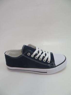 Trampki damskie na płaskim (36-41) DC2-7 NAVY