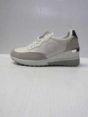 Buty sportowe damskie na koturnie (36-41) XBC-23201 WHITE