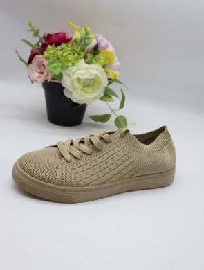 Buty sportowe damskie na płaskim (36-41) J-13 KHAKI