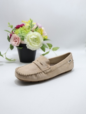 Mokasyny damskie na płaskim (36-41) HJJ-03 BEIGE