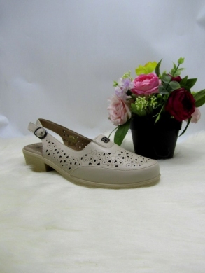 Sandały damskie na obcasie (37-42) J35-7 BEIGE