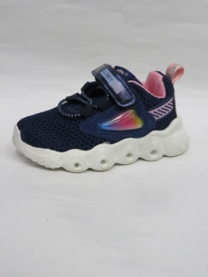 Buty sportowe dziewczęce (21-26) E108 DBLUE/PINK