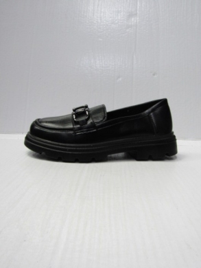 Mokasyny damskie na płaskim (36-41) X8133 BLACK