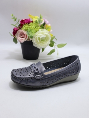 Mokasyny damskie na koturnie (36-41) YEHJ-231 BLUE