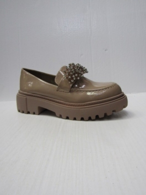 Mokasyny damskie na płaskim (36-41) 8018 BEIGE