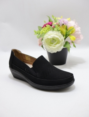 Półbuty damskie na koturnie (36-41) VR238 BLACK