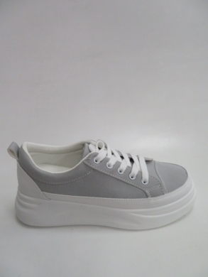Trampki Damskie na koturnie (36-41) QSN-1 GREY